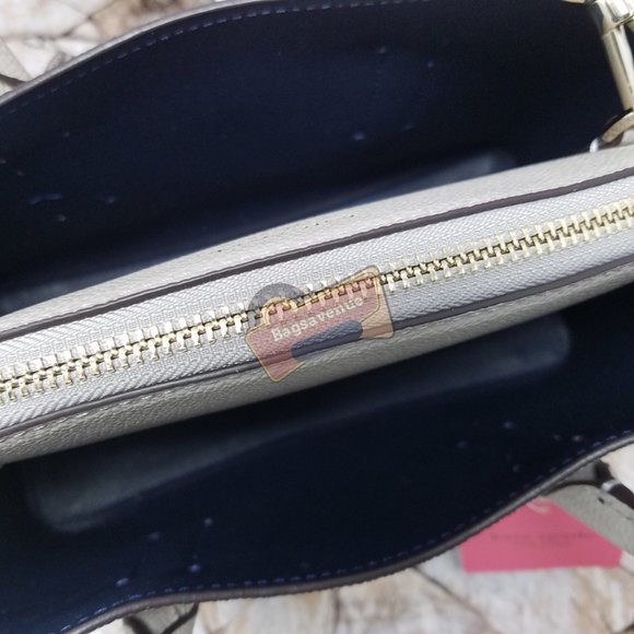 True Taupe Medium margaux Satchel Kate Spade - Picture 12 of 13